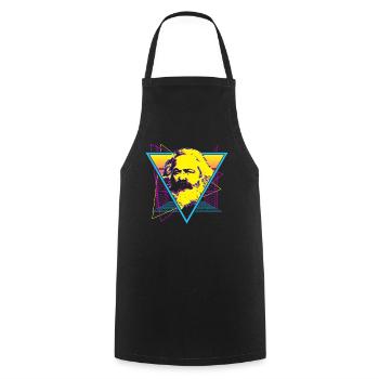 Socialist Socialism Communist Communism - Cooking Apron - black - Front - AI Model Male 185 dark (185cm)