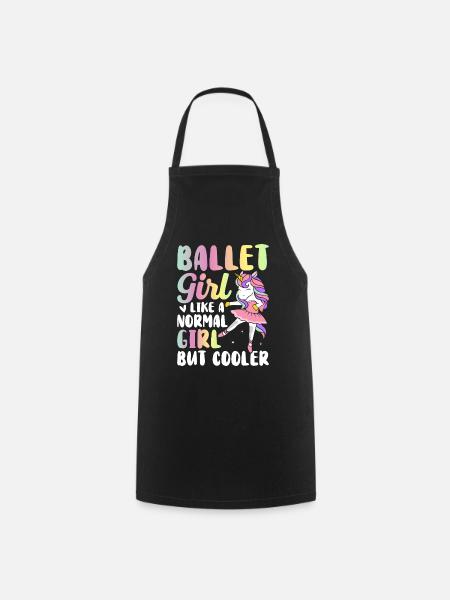 Ballerina - Kochschürze - Schwarz