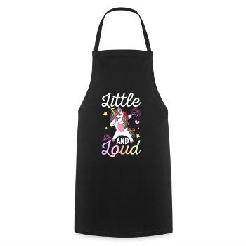 Pom-pom girl Cheerleader Cheer - Tablier de cuisine - noir - Devant - AI Model Male 185 dark (185cm)