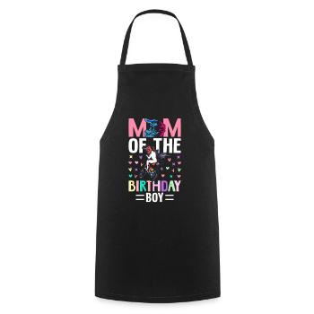 Dirt Bike Dirt Biker - Cooking Apron - black - Front - AI Model Male 185 dark (185cm)