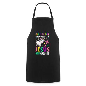 Farmer's wife Agriculture - Cooking Apron - black - Front - AI Model Male 185 dark (185cm)