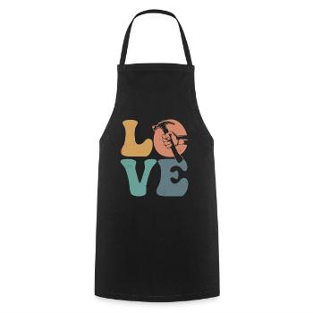 Carpenter Woodworking Woodworker Joinery - Cooking Apron - black - Front - AI Model Male 185 dark (185cm)