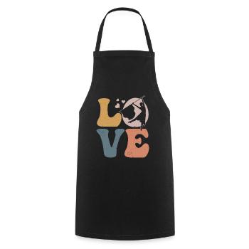Flag Guard Marching Band - Cooking Apron - black - Front - AI Model Male 185 dark (185cm)