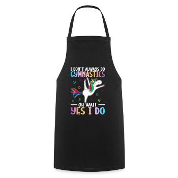 Turner Cartwheel - Cooking Apron - black - Front - AI Model Male 185 dark (185cm)