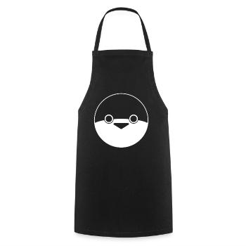 Sacabambaspis Face Fish Meme - Cooking Apron - black - Front - AI Model Male 185 dark (185cm)