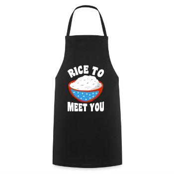 Sushi Asiatisches Essen - Kochschürze - Schwarz - Vorne - AI Model Male 185 dark (185cm)