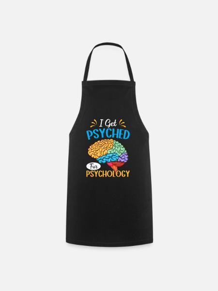 Funny Psychologist Psychologist - Cooking Apron - black