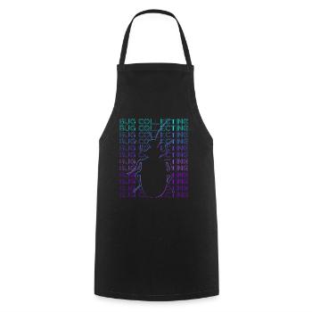 Collecting Collector Entomology Retro - Cooking Apron - black - Front - AI Model Male 185 dark (185cm)