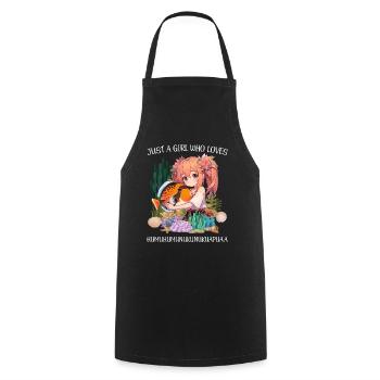 Humuhumunukunukuapua'a Hawaiian Reef Pusher - Cooking Apron - black - Front - AI Model Male 185 dark (185cm)