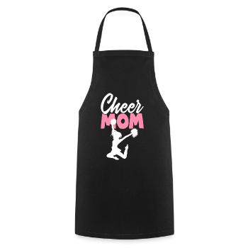 Cheer Mom Cheerleading Cheerleader Cheer Squad - Kochschürze - Schwarz - Vorne - AI Model Male 185 dark (185cm)