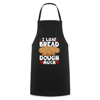Bread Baking Bread Maker - Cooking Apron - black - Front - AI Model Male 185 dark (185cm)
