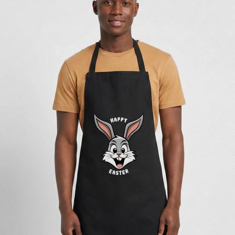Happy Easter - Easter Bunny - Easter Egg - Gift Cooking Apron