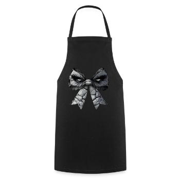 Coquettish Bow Golem Jewish Folklore Jew Mom - Cooking Apron - black - Front - AI Model Male 185 dark (185cm)