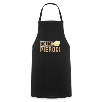 Polonais Pierogi Pologne Polska polonais - Tablier de cuisine - noir - Devant - AI Model Male 185 dark (185cm)