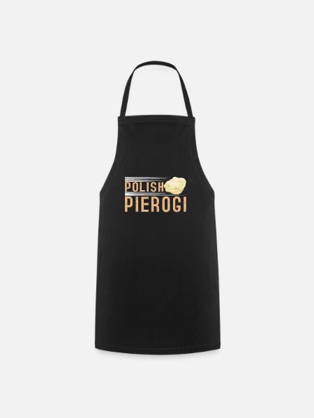 Polonais Pierogi Pologne Polska polonais - Tablier de cuisine - noir