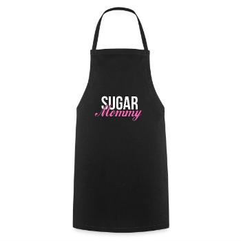 Sugar Mommy Momma Mama Geschenke Toyboy - Kochschürze - Schwarz - Vorne - AI Model Male 185 dark (185cm)