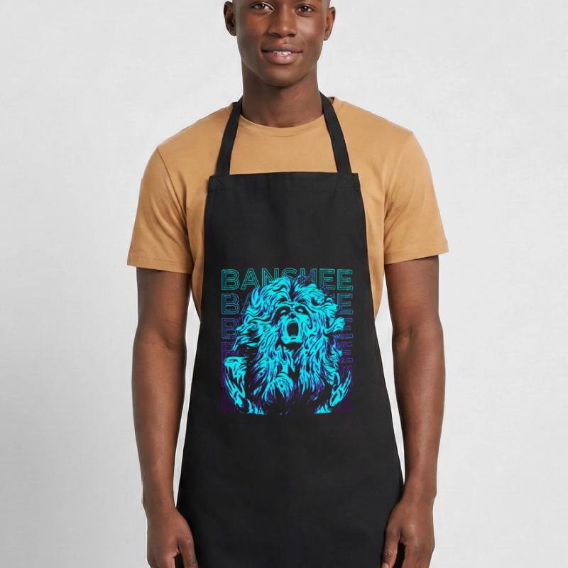 Banshee Irish Legends Folklore Retro Gift Cooking Apron