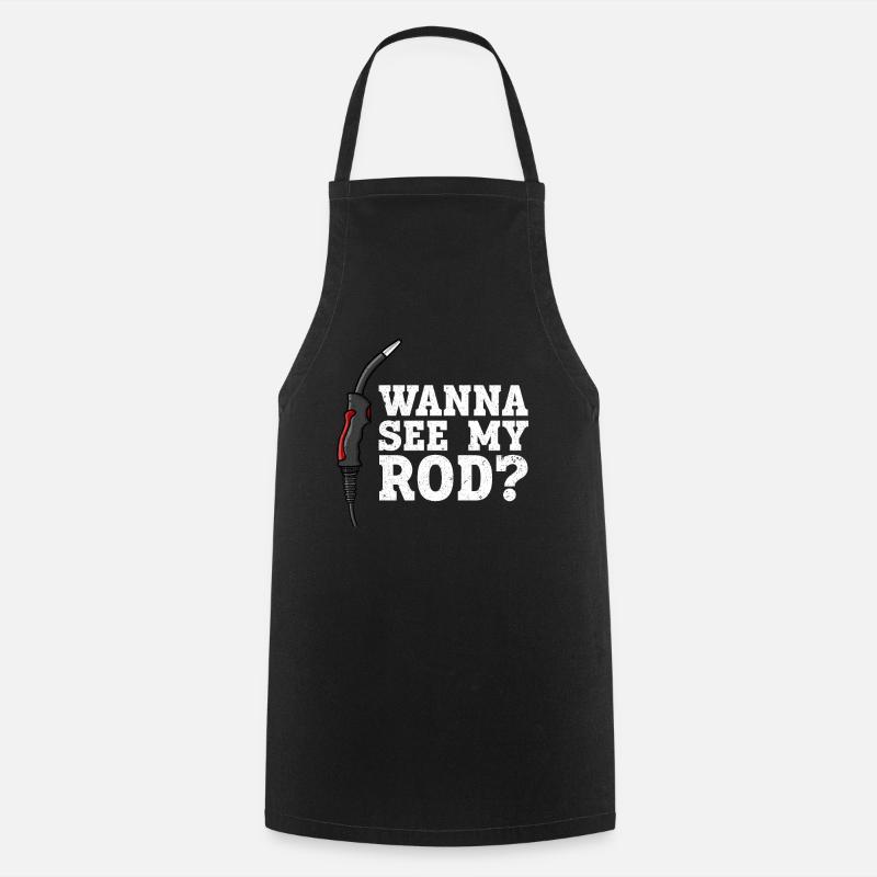 Funny Welder Welder Welder Gift - Cooking Apron - black