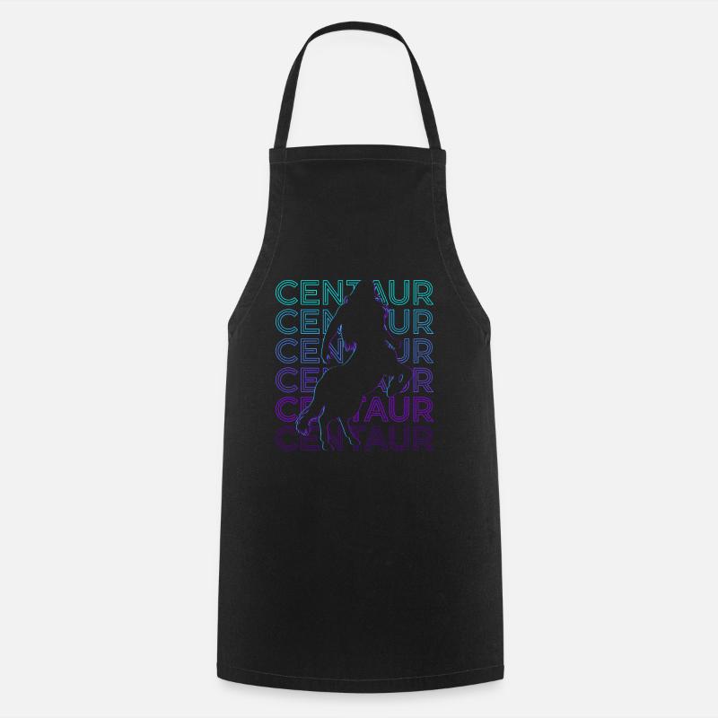 Centaur Rétro Cadeau - Tablier de cuisine - noir