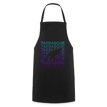 Tarrasque Français Mythologie Anciens Monstres Re - Tablier de cuisine - noir - Devant - AI Model Male 185 dark (185cm)
