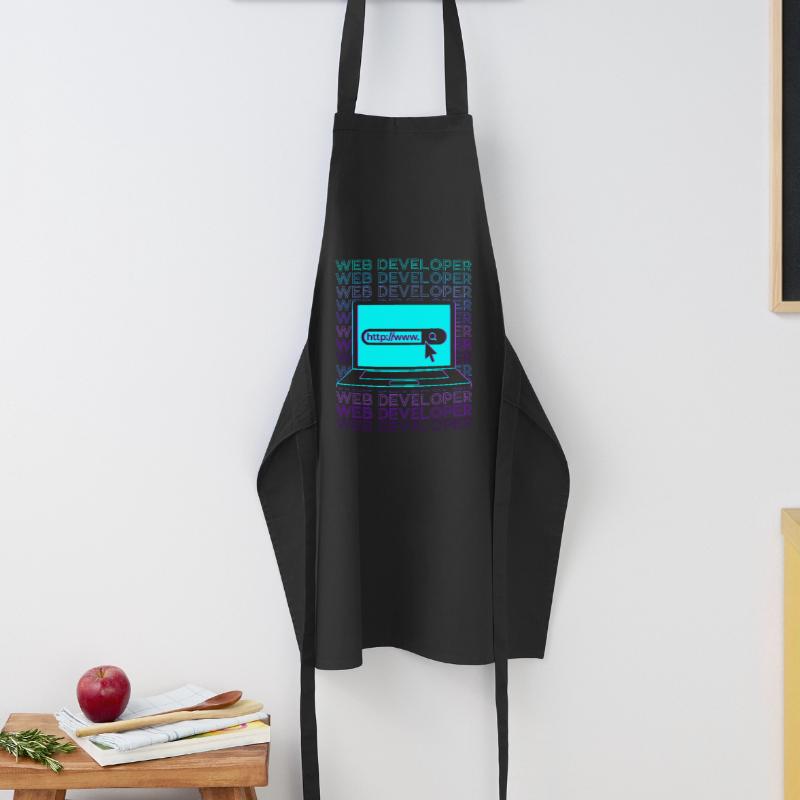 Web Developer Web Development Retro Cooking Apron