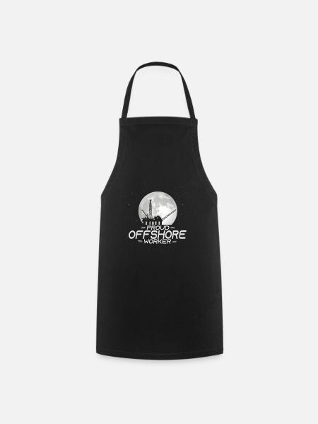 Proud Offshore Worker - Kochschürze - Schwarz