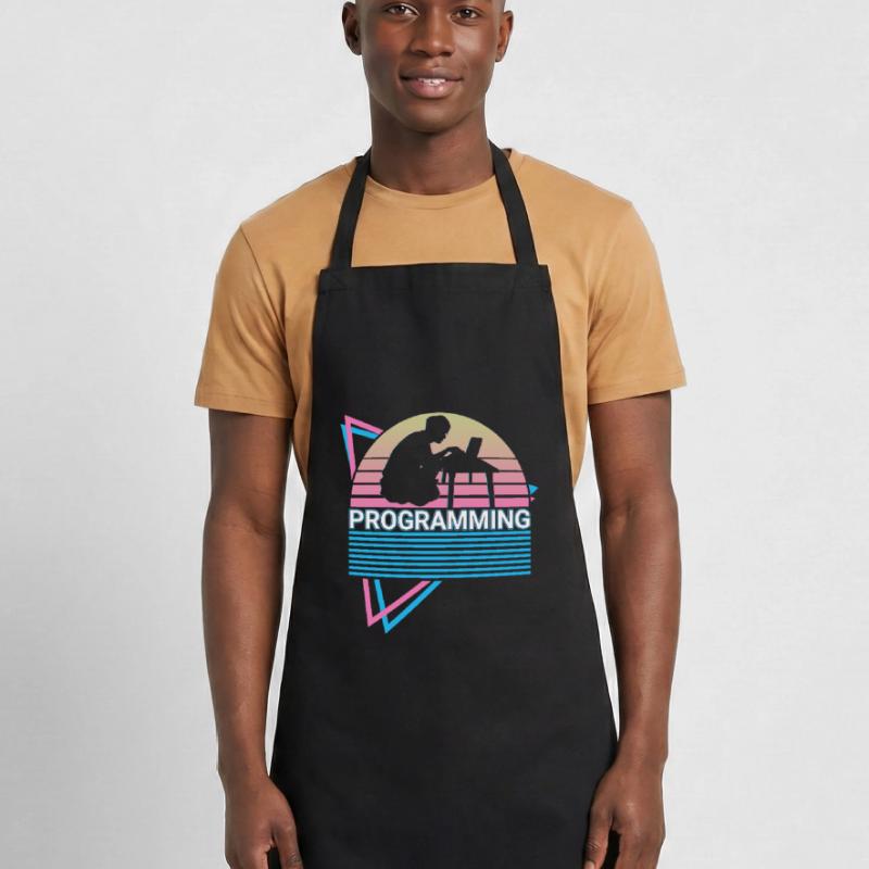 Programming Programmer Retro Cooking Apron
