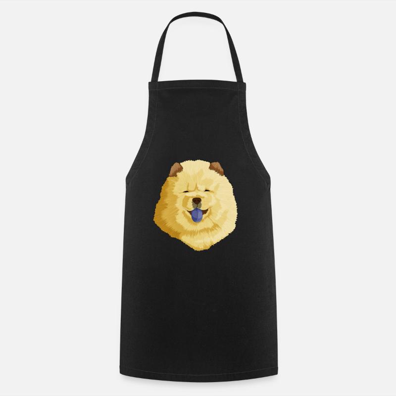 Chow Chow chien - Tablier de cuisine - noir