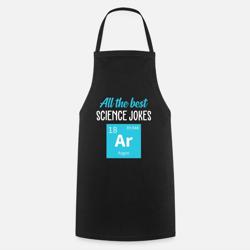 Science nerd physics - Cooking Apron - black