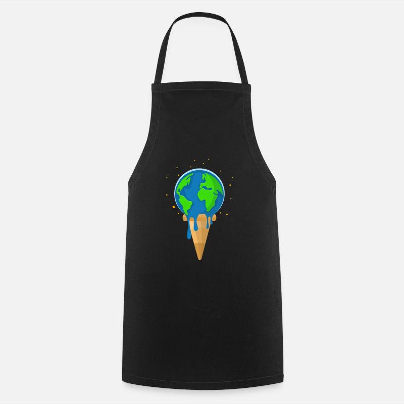 La protection du climat - Tablier de cuisine - noir