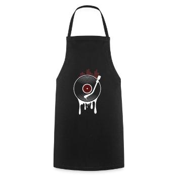 record - Tablier de cuisine - noir - Devant - AI Model Male 185 dark (185cm)