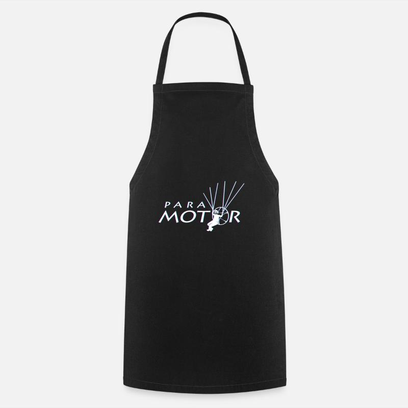 Paramotor fly - Cooking Apron - black