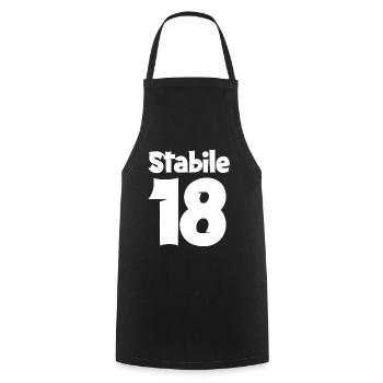 18 Geburtstag Junge Geschenk lustig 18. Ehrentag - Kochschürze - Schwarz - Vorne - AI Model Male 185 dark (185cm)