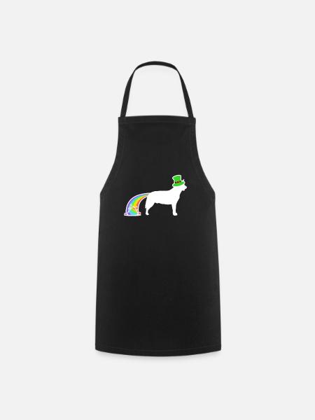 St. Patricks Dog - Bouvier australien - Tablier de cuisine - noir