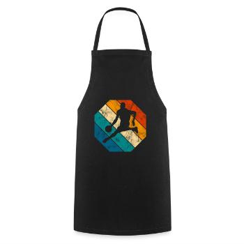 Basket basket basketteur basketteur - Tablier de cuisine - noir - Devant - AI Model Male 185 dark (185cm)