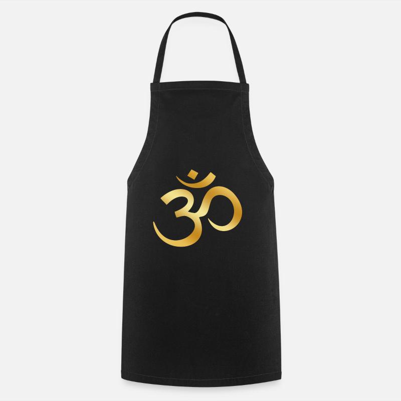 Om - Cooking Apron - black
