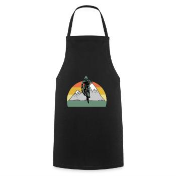 Vélo de montagne Cyclisme Cyclisme Cyclisme - Tablier de cuisine - noir - Devant - AI Model Male 185 dark (185cm)