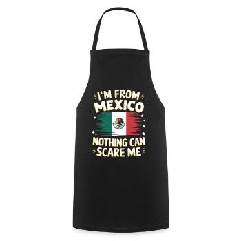 Mexico Mexico Mexican Spanish - Cooking Apron - black - Front - AI Model Male 185 dark (185cm)