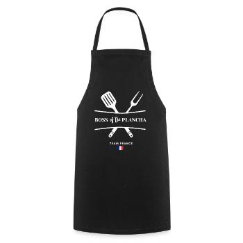 BOSS Plancha team france B 01 - Kochschürze - Schwarz - Vorne - AI Model Male 185 dark (185cm)
