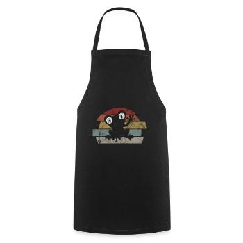 Frog Frogs Gift for Kids Funny Funny - Cooking Apron - black - Front - AI Model Male 185 dark (185cm)