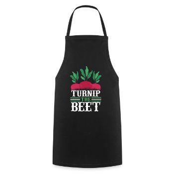 Lettuce Kids Turnip The Beet - Cooking Apron - black - Front - AI Model Male 185 dark (185cm)