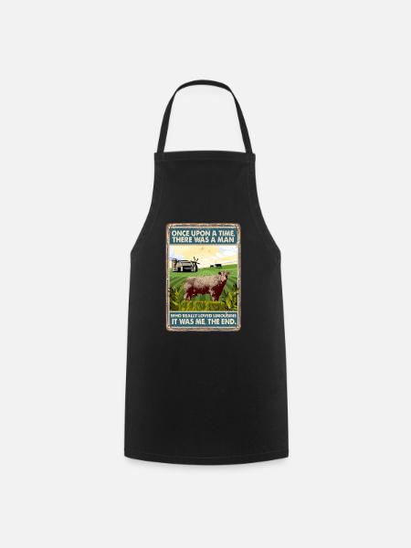 Race de vache Limousins aimés - Tablier de cuisine - noir