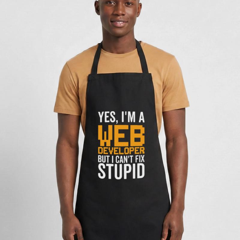 Stupid - Web Developer Cooking Apron