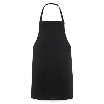 Coordonnées de la ville de Canada - Montréal - Tablier de cuisine - noir - Devant - AI Model Male 185 dark (185cm)