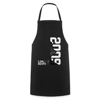 ÉDITION LIMITÉE 2009 17E ANNIVERSAIRE - Tablier de cuisine - noir - Devant - AI Model Male 185 dark (185cm)