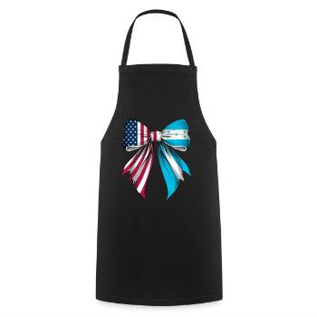 Coquette Boucle Honduras Racines Héritage Hondurien - Tablier de cuisine - noir - Devant - AI Model Male 185 dark (185cm)