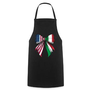 Coquette Arc Italie Racines Héritage - Tablier de cuisine - noir - Devant - AI Model Male 185 dark (185cm)