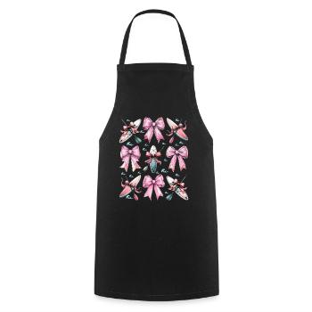 Coquette Bow Stand Up Paddling SUP Boat Paddle - Cooking Apron - black - Front - AI Model Male 185 dark (185cm)