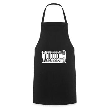 Lacrosse - Cooking Apron - black - Front - AI Model Male 185 dark (185cm)