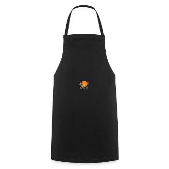 Robin Bird Birdwatcher Halloween Spooky - Cooking Apron - black - Front - AI Model Male 185 dark (185cm)